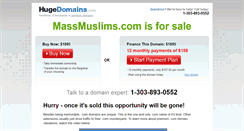 Desktop Screenshot of massmuslims.com